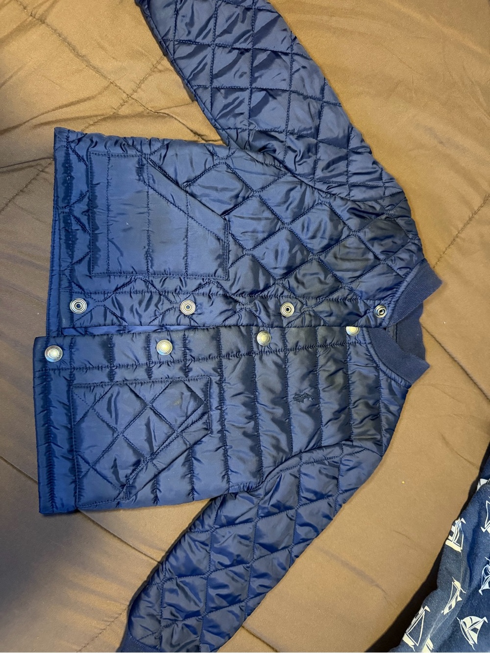 Ralph Lauren Kids Quilted Puffer Jacket - Navy